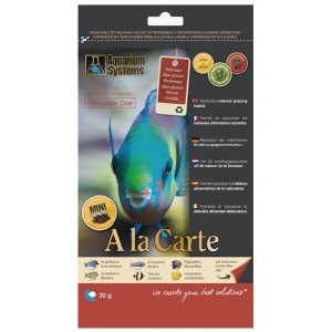 AS fish food a la carte herbivore diet l 30gr