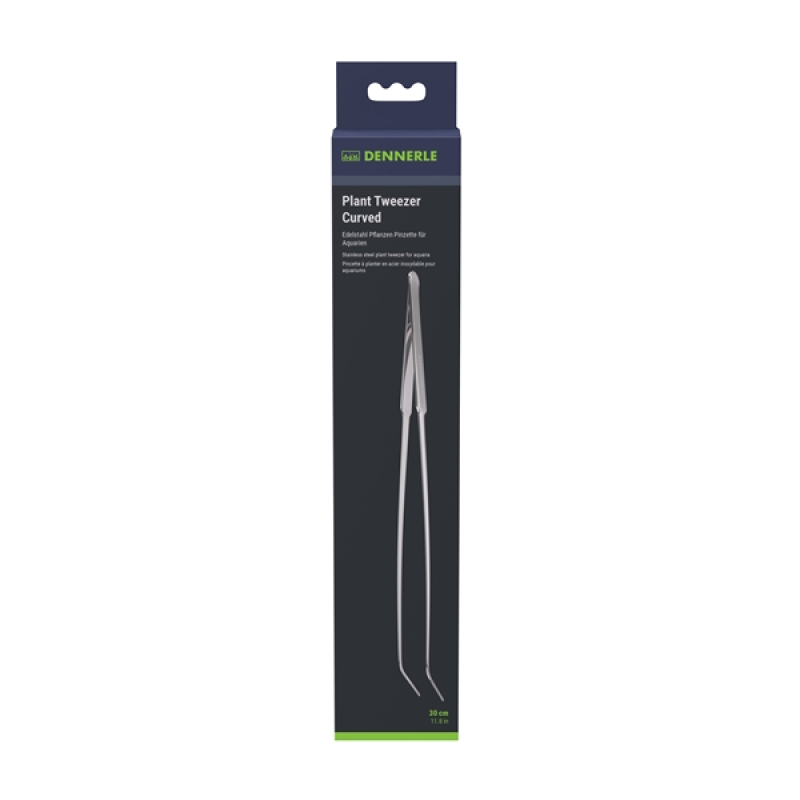 Dennerle plant tweezers curved 30cm
