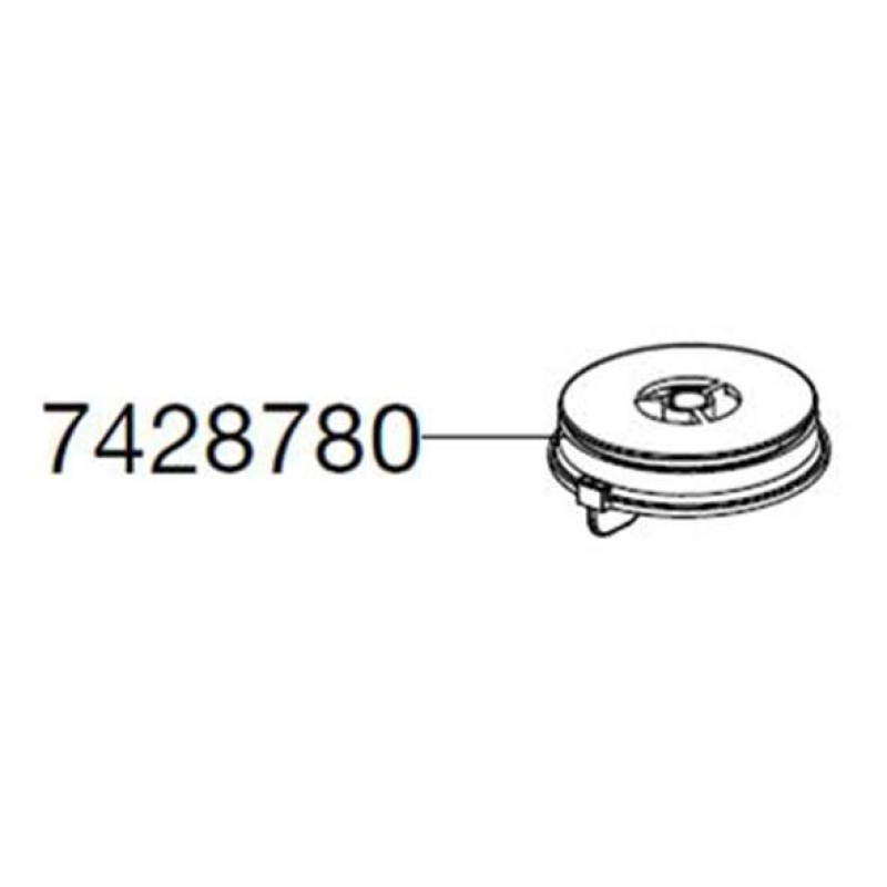 Eheim pompdeksel voor 2071/2073/2074/2075