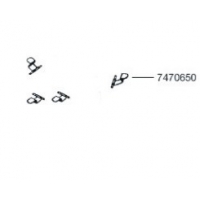 Eheim dekselveer voor 2211-2317 4 st.