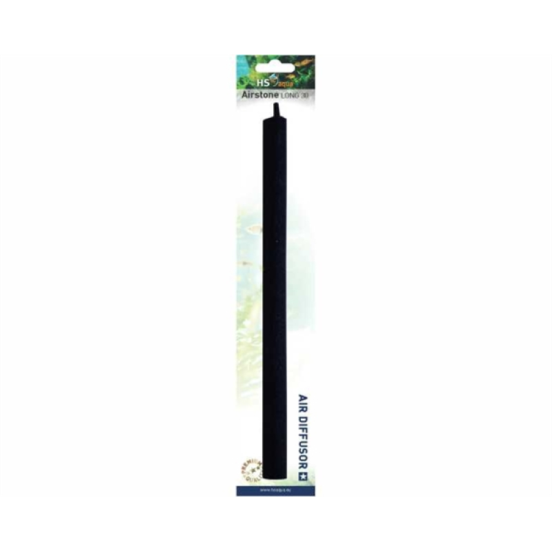 Hs Aqua luchtsteen lang 300mm zwart
