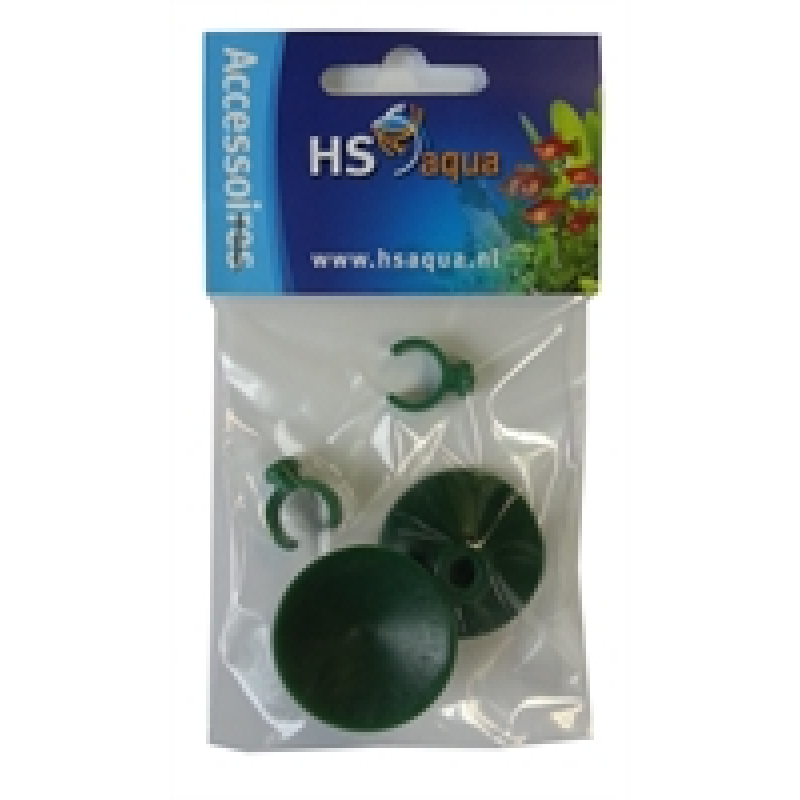 HS Aqua clipzuiger groen 12-16mm 2 st.