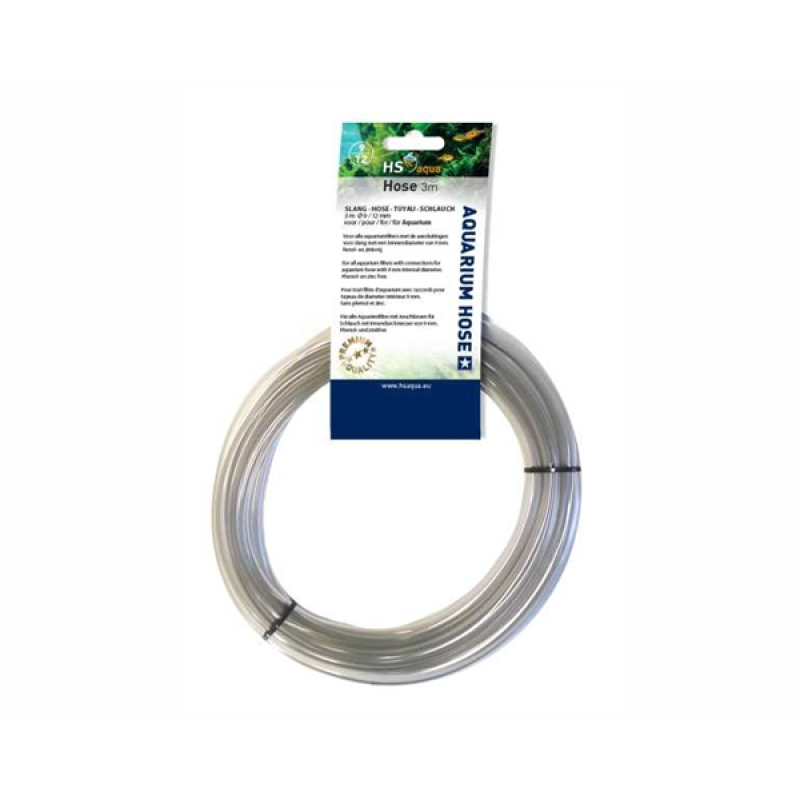 Hs Aqua antraciet slang 9-12mm 3m
