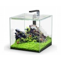 Aquatlantis aquarium volglas kubus 54L 38.8x38.8x38.8cm incl led