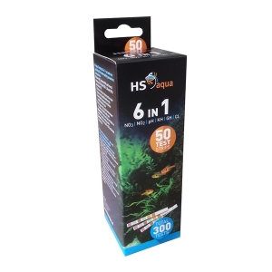 HS Aqua Teststrips 6-1 á 50 st.