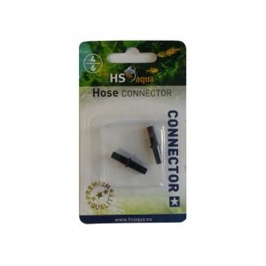 Hs Aqua coupling piece 4-6mm 2 pcs. black