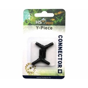 Hs Aqua Y-piece 4-6mm 2 st. black