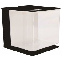 Plastic betta tank zwart