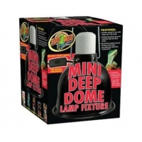 Zoomed Mini Deep Dome Lamp Zwart 14cm