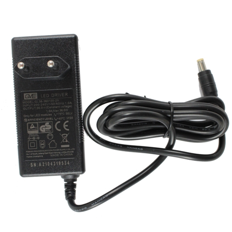 Chihiros trafo 36V 1A (UNIVERSAL 550-800, AII301 MAX, A2 301)