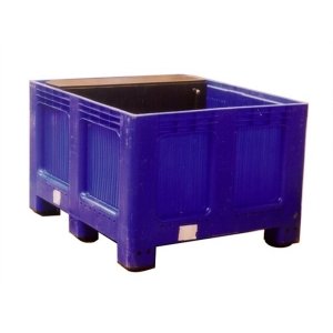 Koudwater visbak blauw 600L + stop